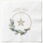God Jul Lautasliinat Valkoinen