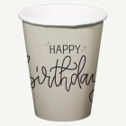 Happy Birthday Pahvimuki Crème Noir