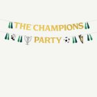 The Champions Party Jalkapallokoristenauhat Vihreä/Kulta