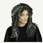 Dreadlocks Peruukki Musta/Vihreä