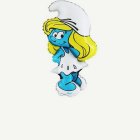 Smurffit® Smurfiina Minishape Foliopallo