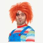 Punainen Chucky-peruukki