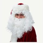 Joulupukki Peruukki Partalla Valkoinen