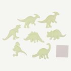 Pimeässä Hohtavat 3D-seinädinosaurukset