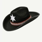 Sheriffi Cowboy Lastenhattu Musta