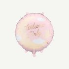 Welcome Baby -foliopallo, vaaleanpunainen