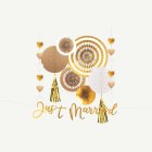 Just Married -koristelusetti
