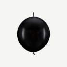 Yhteenliitettävät Ilmapallot Musta 28 cm