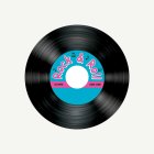 Rock & Roll LP -lasinaluset