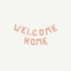 Welcome Home foliopallo ruusukulta