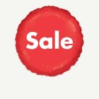 Sale Foliopallo Punainen
