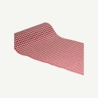 Houndstooth Kaitaliina Punainen/Valkoinen