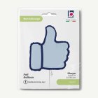 Thumbs Up peukalo folioilmapallo hopea