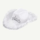 Tiara Cowboyhattu Valkoinen