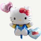 Hello Kitty® Sydämet foliopallo