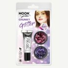 Klassinen Glitter Meikkisetti Pinkki / Liila