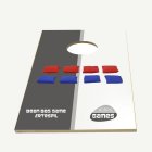 Nordic Games® Cornhole Musta/Valkoinen