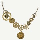 Steampunk-rataskaulakoru kupari