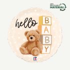 Hello Baby Nalle Foliopallo