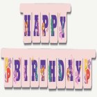 Ryhmä Hau® Happy Birthday Viirinauha