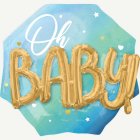 Oh Baby Foliopallo Vaaleansininen