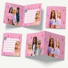 Barbie® Kutsukortit Vaaleanpunainen