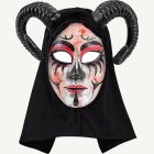 Demoninainen Huppunaamari Musta