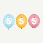 5-Vuotis Syntymäpäivä Lateksipallot