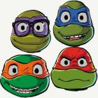 Teenage Mutant Ninja Turtles® Pahvinaamarit