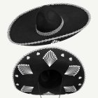 Mariachi Sombrero Musta
