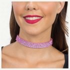Kimalle Choker Vaaleanpunainen