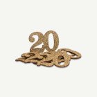 20-vuotis Pöytäkonfetti Kulta