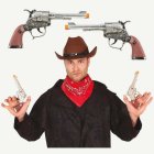 Cowboy Lelupistoolisetti Hopea