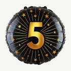 5-Vuotis Golden Celebrations Folioilmapallo