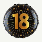 18-Vuotis Golden Celebrations Folioilmapallo