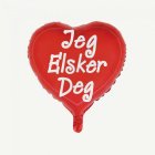 Sydän Jeg Elsker Dig Folioilmapallo
