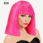 Neon Showgirl Peruukki Pinkki