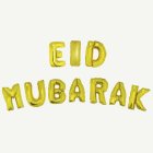 Kultaiset Eid Mubarak -folioilmapallot