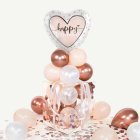 Balloha® Laatikko Sydän Happy Birthday