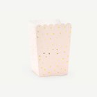 Popcorn-astiat Vaaleanpunainen
