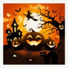 Halloween-kurpitsaservetit