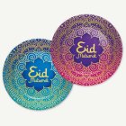Eid Mubarak Paperilautaset Violetti/Sininen