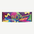 80's Party Banneri