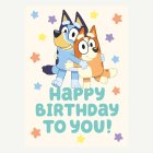 Happy Birthday To You Bluey® -Kortti