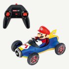 Super Mario® Mach 8 Kauko-ohjattava Auto Sininen