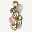 30 Vuotta Lateksi-ilmapallot Kulta Latte