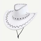 Jesse Cowboyhattu Valkoinen