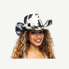 Cowchella cowboyhattu musta/valkoinen