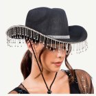 Strassicowboyhattu Musta