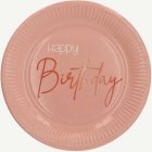 Lush Blush Happy Birthday -pahvilautaset